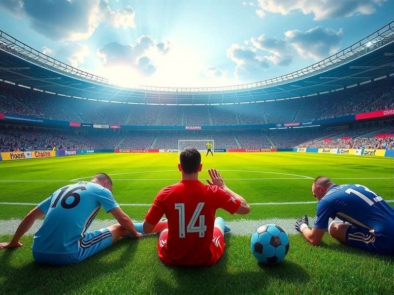 Indian football fans watching a match on mobile