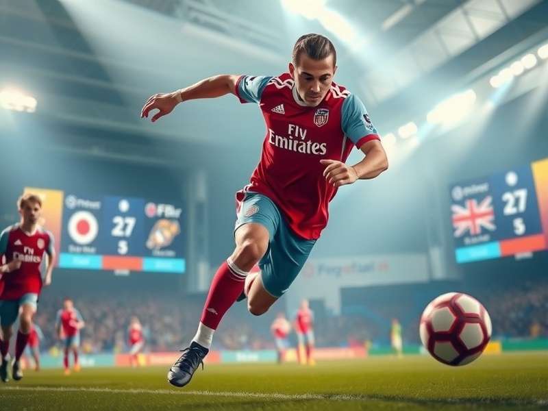 Live football match in India showing fans cheering in stadium