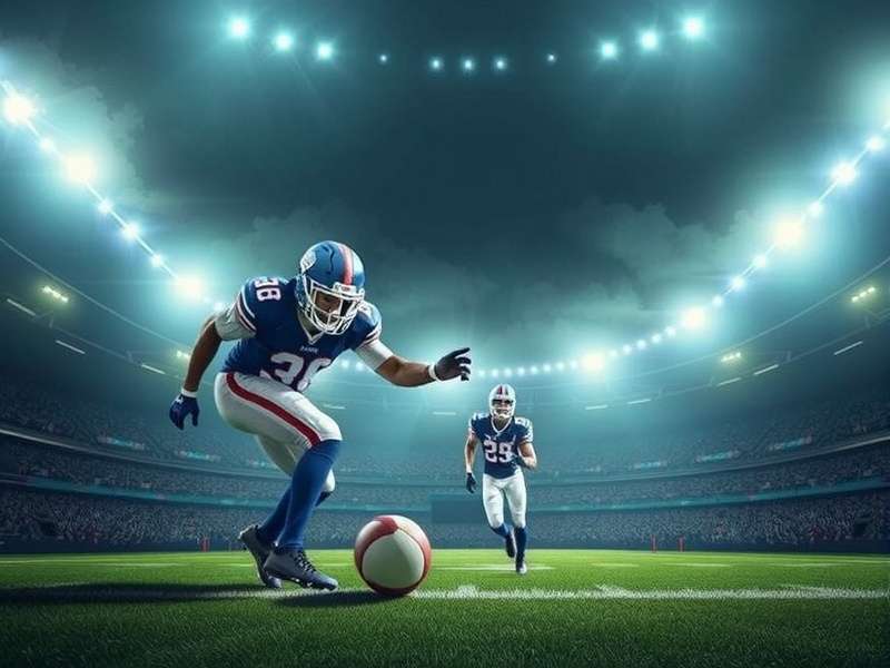 A group of diverse football fans in India cheering while watching a live football game stream on a large screen