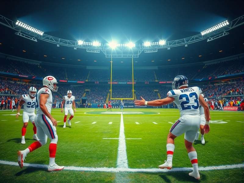 Celebration after last night's football match