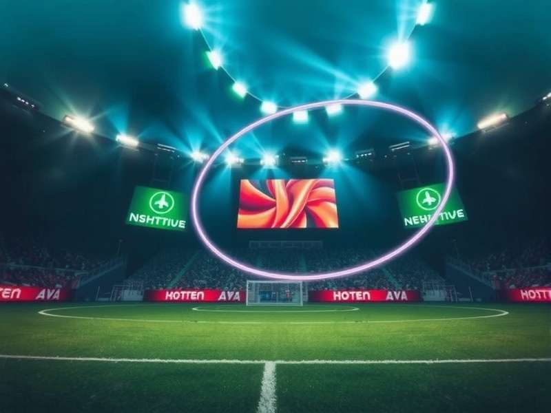 Indian football fans cheering at a night match under stadium lights