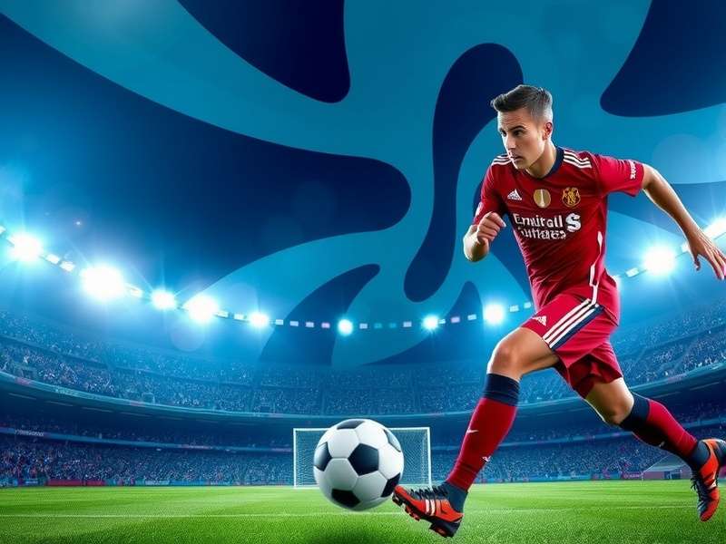 Indian football gamer Ankit Sharma in action