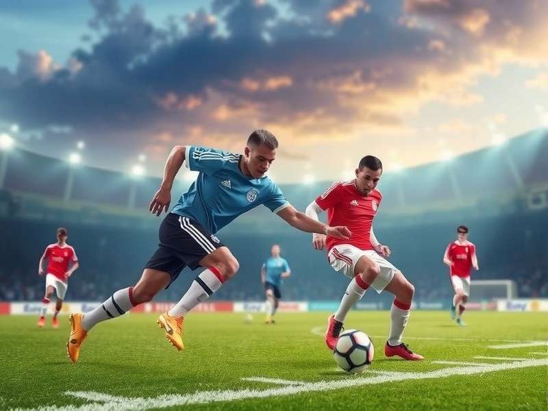 Football Game development team working on character models