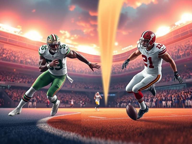 Young football players in India practicing on a field during sunset