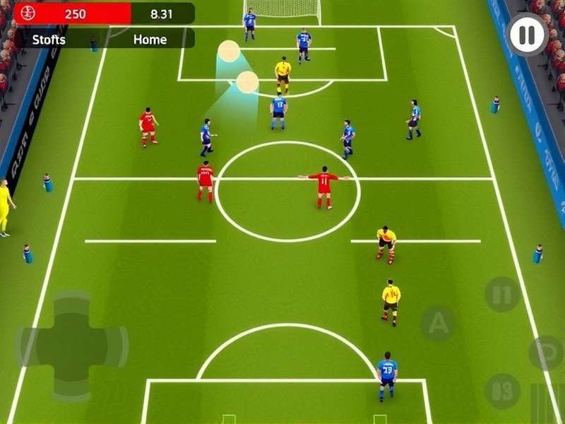 A diverse group of Indian youth playing and watching online football games on various devices