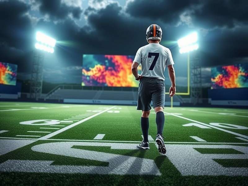 Crowd celebrating a last-minute goal in a football stadium