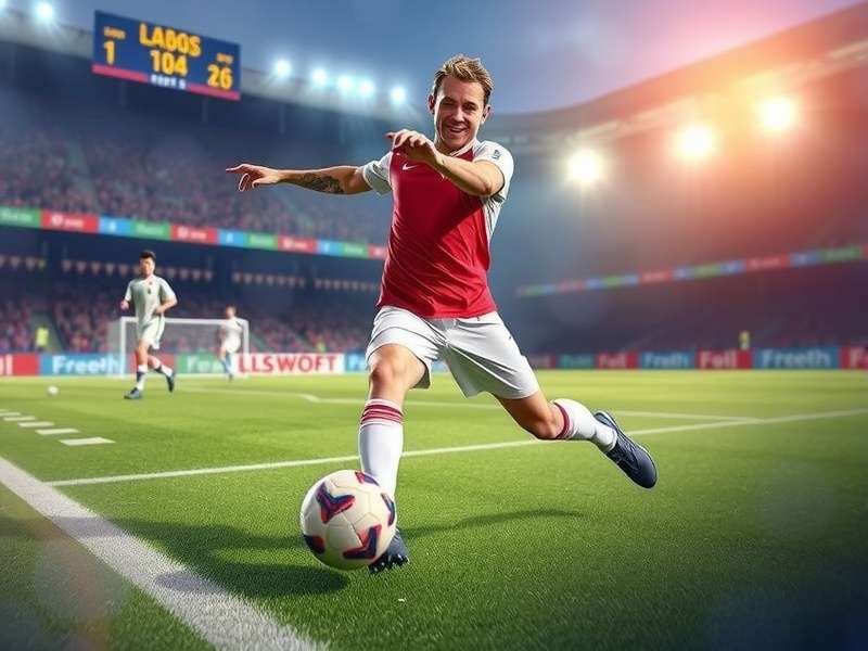 Young gamers in India playing online football games on a laptop and mobile