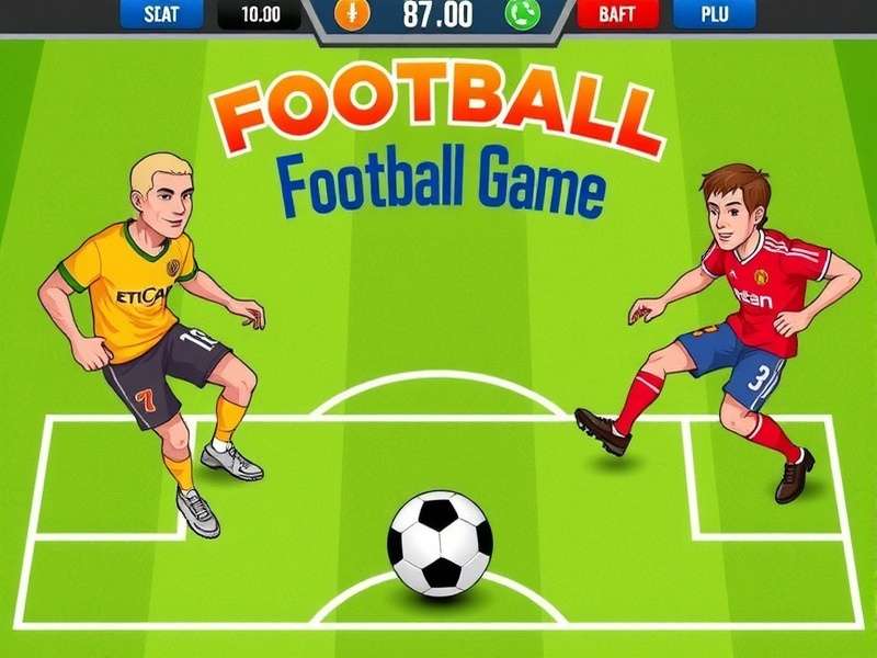 Screenshot showing advanced tactical interface in Football Match Game