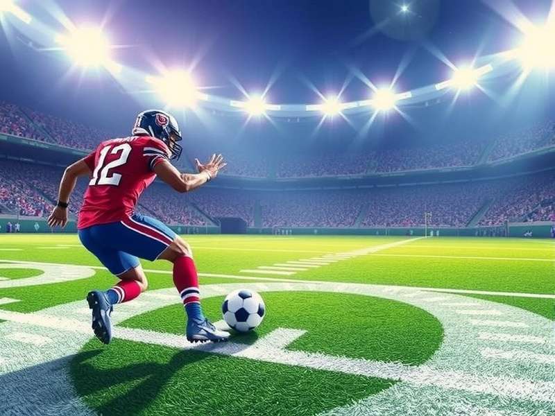 Football Game controls and gameplay mechanics diagram