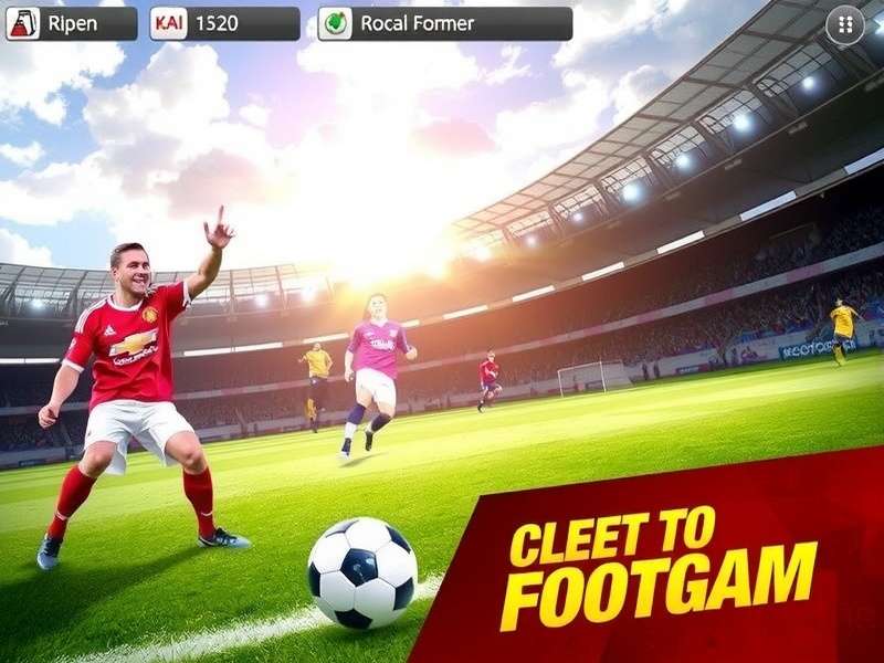 Indian youth playing football on a field