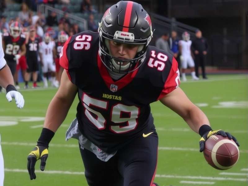 Crowd celebrating a goal in a packed football stadium at night