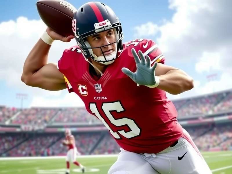 Indian NFL fans watching a game together on a large screen