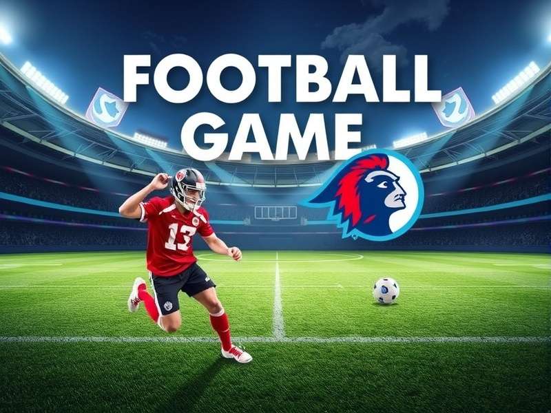 Crowd watching a football match on a large screen at night