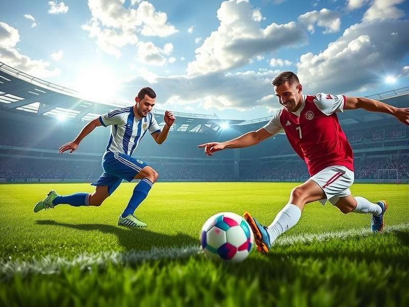 Indian football fans watching online soccer game on laptop with excitement