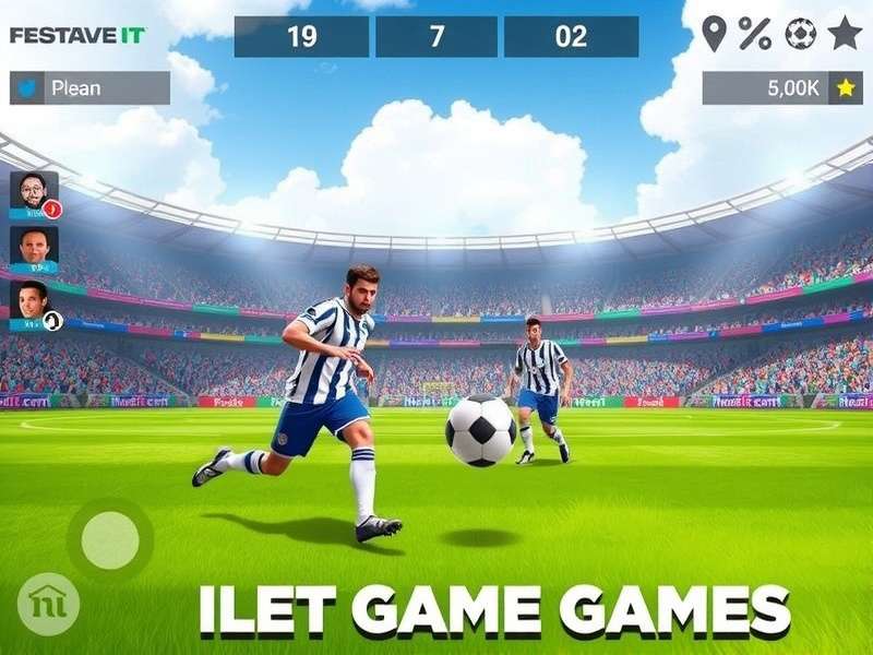 Indian football players enjoying free football games on mobile and PC